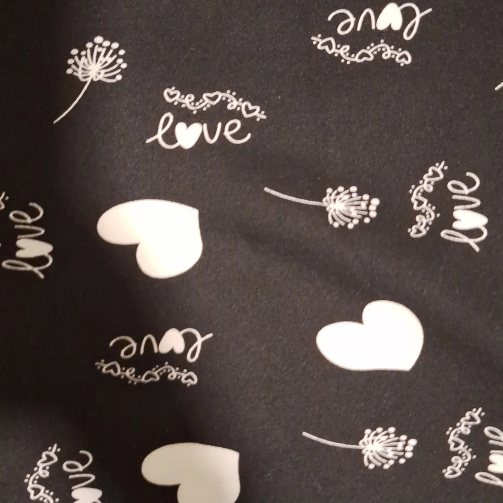 Pattern Leggings  Warm Fuzzy Soft Inside - Picture 2 of 5